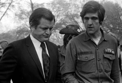 John Kerry with Ted Kennedy